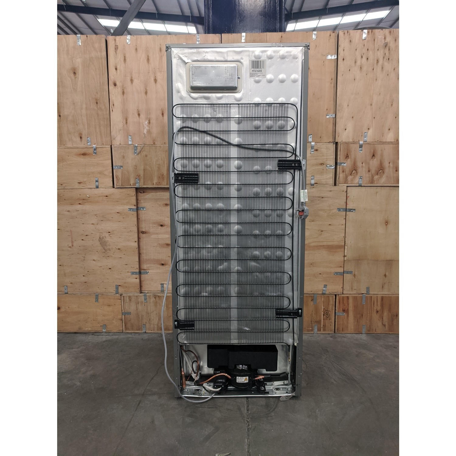 Refurbished Beko FFG1545S Freestanding 168 Litre Upright Freezer Silver