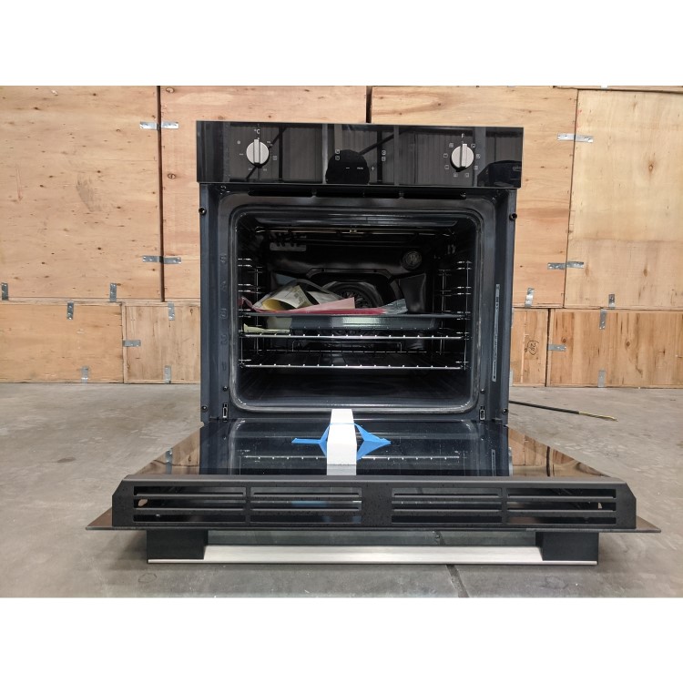 Refurbished Hoover H-OVEN 300 HOC3UB3158BI 60cm Single Built In Electric Oven with Hydrolytic Cleaning Black
