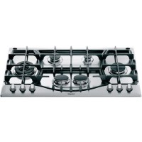 Refurbished Hotpoint PHC961TSIXH 87cm 6 Burner Gas Hob Stainless Steel With Cast Iron Pan Stands
