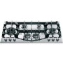 Refurbished Hotpoint PHC961TSIXH 87cm 6 Burner Gas Hob Stainless Steel With Cast Iron Pan Stands