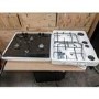 Refurbished Hotpoint PCN642HBK 59cm 4 Burner Gas Hob Black