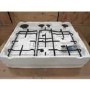Refurbished Hotpoint PCN642HBK 59cm 4 Burner Gas Hob Black