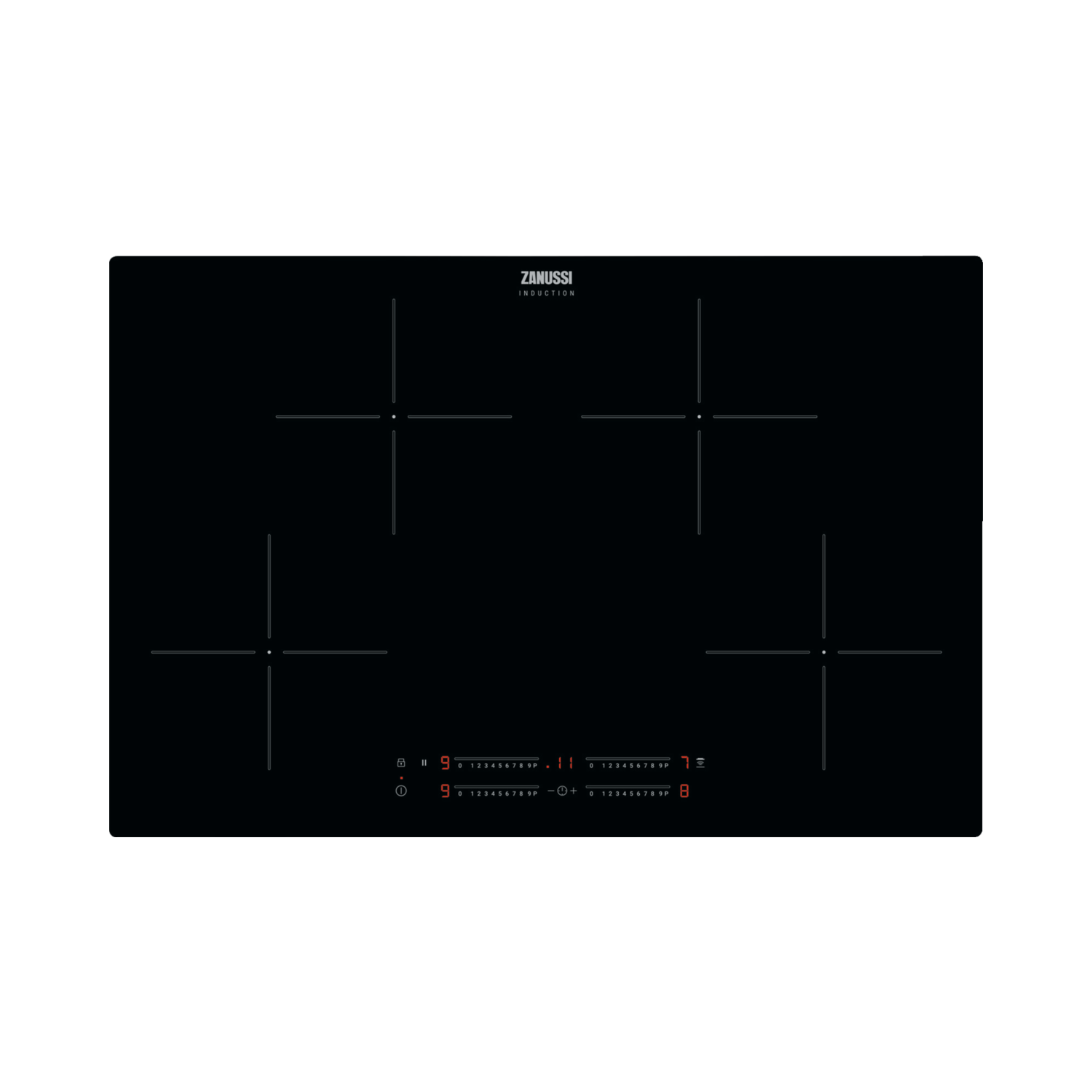 Zanussi Series 20 78cm 4 Zone Induction Hob
