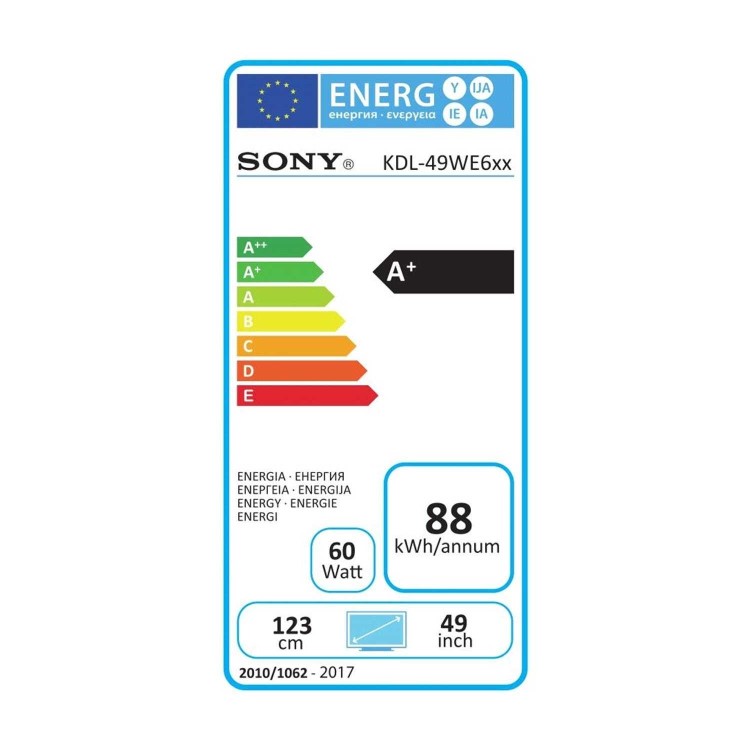 Refurbished Sony BRAVIA 49" 1080p Full HD with HDR10 LED Freeview HD Smart TV
