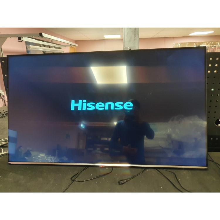 Refurbished Hisense 55" 4K Ultra HD with HDR10+ QLED Freeview Play Smart TV