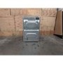 Refurbished electriQ EQDO1BLACK 60cm Double Built In Electric Oven Black