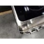Refurbished Hotpoint HUE61XS 60cm Double Oven Electric Cooker With Ceramic Hob