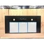 Refurbished Rangemaster LEIHDC100BC 100cm Chimney Cooker Hood Black