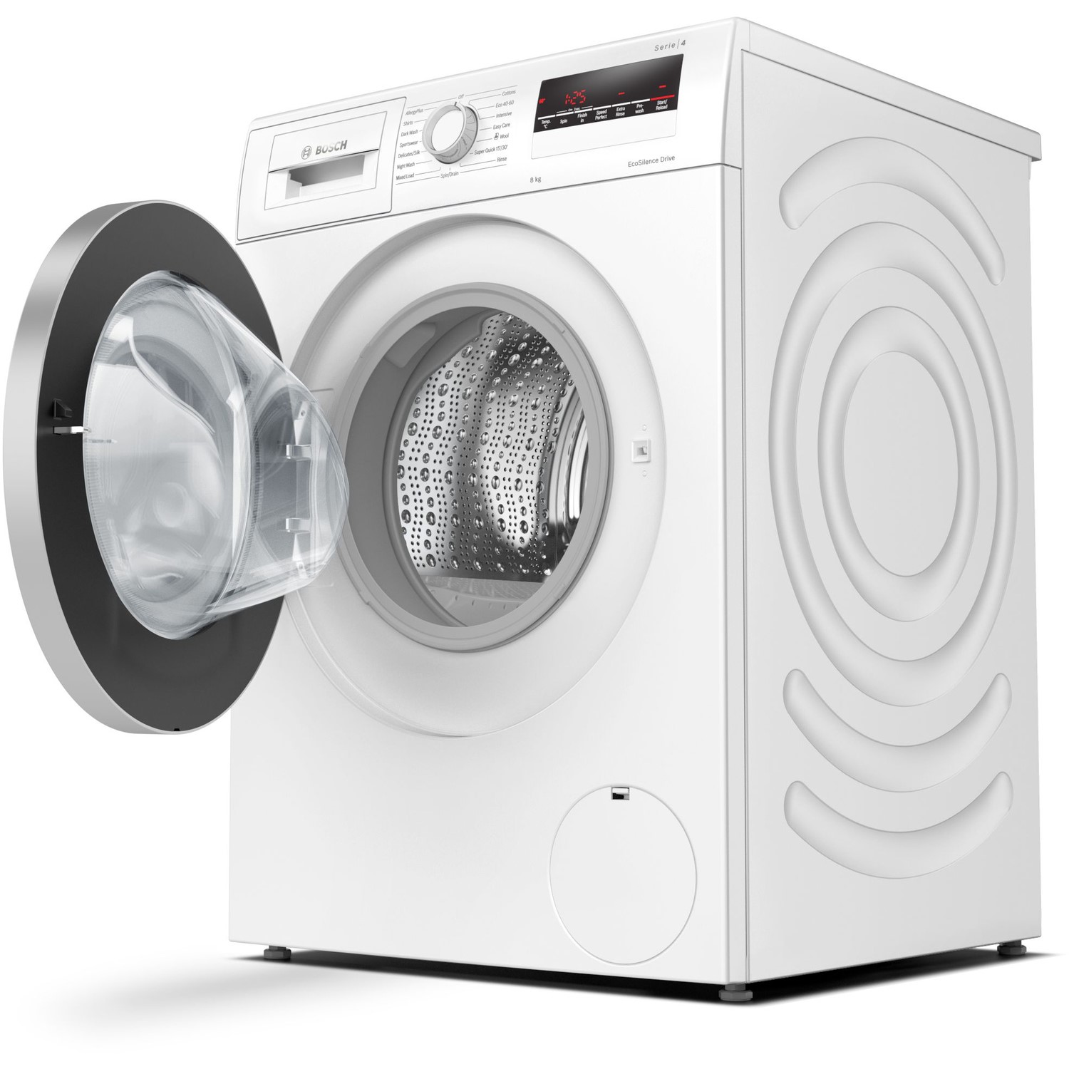 Refurbished Bosch WAN28281GB Serie 4 Freestanding 8KG 1400 Spin Washing Machine White