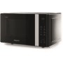 Refurbished Hotpoint Xtraspace MWHF203B Flatbed 20L With Grill 800W Microwave Oven Black