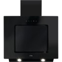 EVA60BL CDA 60cm Angled Chimney Cooker Hood - Black