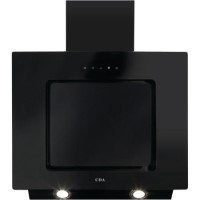 CDA 60cm Angled Chimney Cooker Hood - Black CDA 60cm Angled Chimney Cooker Hood - Black