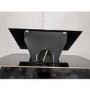 Refurbished Hoover HDG9DCK3B 90cm Angled Cooker Hood Black Glass