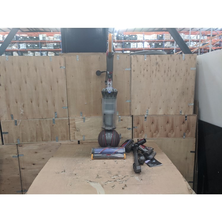Refurbished Dyson 330BALLANIMAL2+ Ball Animal 2 Upright Vacuum Cleaner Iron Grey And Yellow 