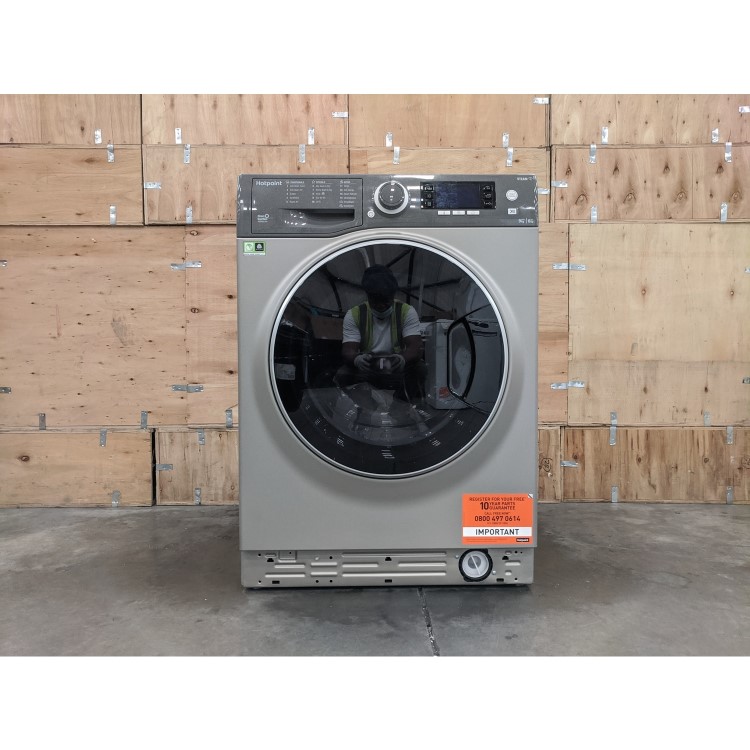 Refurbished Hotpoint Ultima S RD966JGDUKN Freestanding 9/6KG 1600 Spin Washer Dryer Graphite