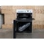 Refurbished Hotpoint HAG60P 60cm Double Oven Gas Cooker White