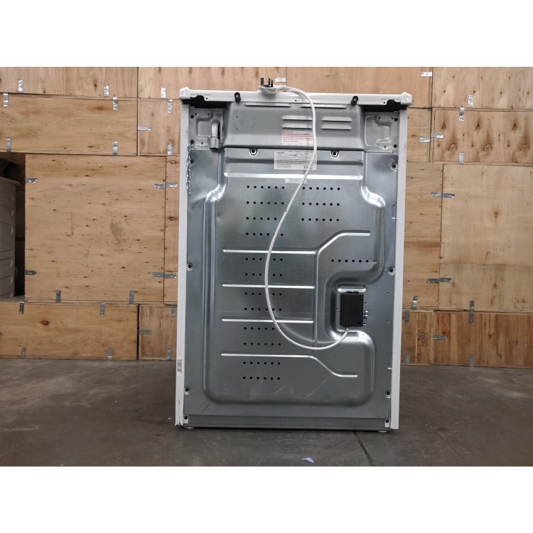 Refurbished Hotpoint HAG60P 60cm Double Oven Gas Cooker White