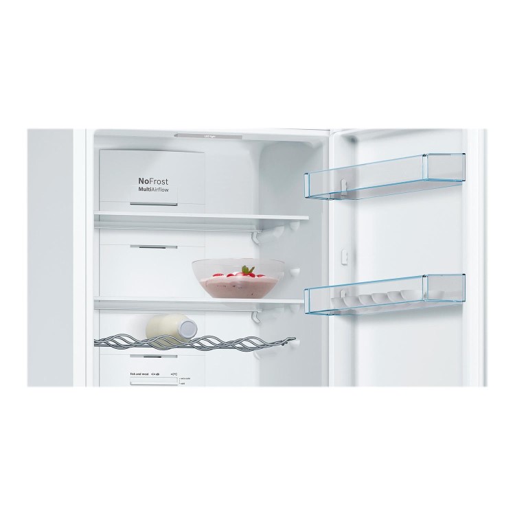 Refurbished Bosch KGN36VWEAG Serie 4 Freestanding 324 Litre 60/40 Frost Free Fridge Freezer