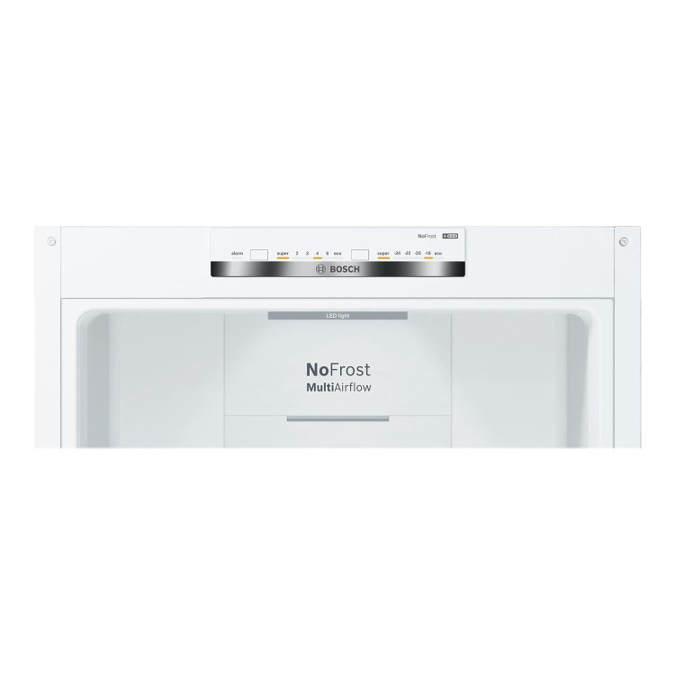 Refurbished Bosch KGN36VWEAG Serie 4 Freestanding 324 Litre 60/40 Frost Free Fridge Freezer