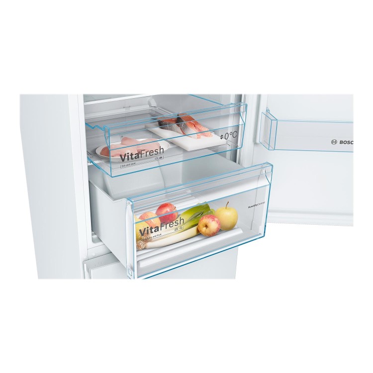 Refurbished Bosch KGN36VWEAG Serie 4 Freestanding 324 Litre 60/40 Frost Free Fridge Freezer