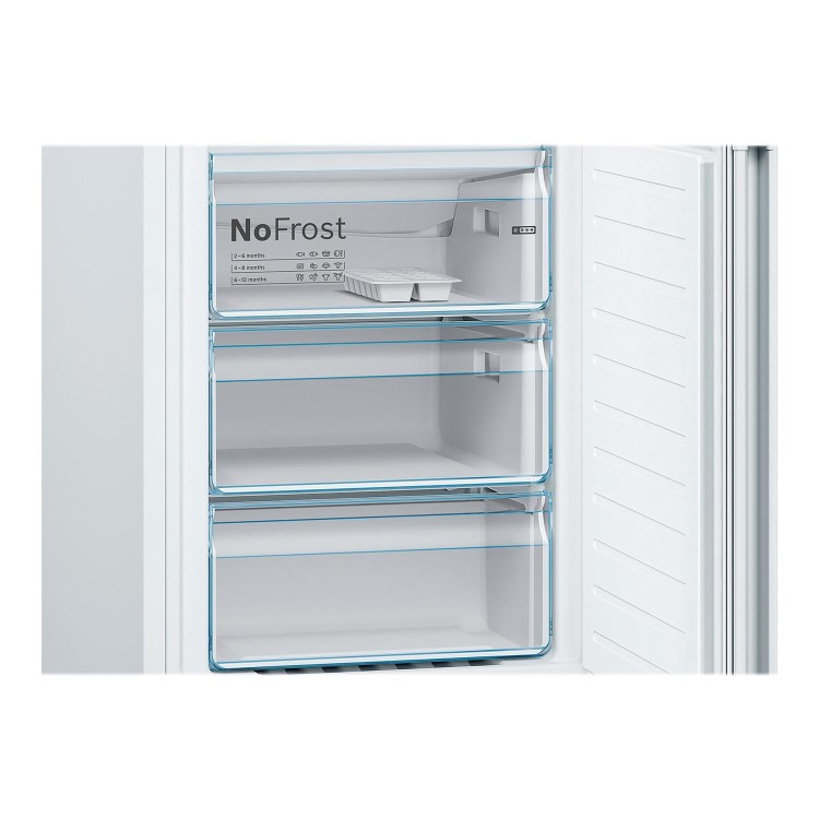 Refurbished Bosch KGN36VWEAG Serie 4 Freestanding 324 Litre 60/40 Frost Free Fridge Freezer