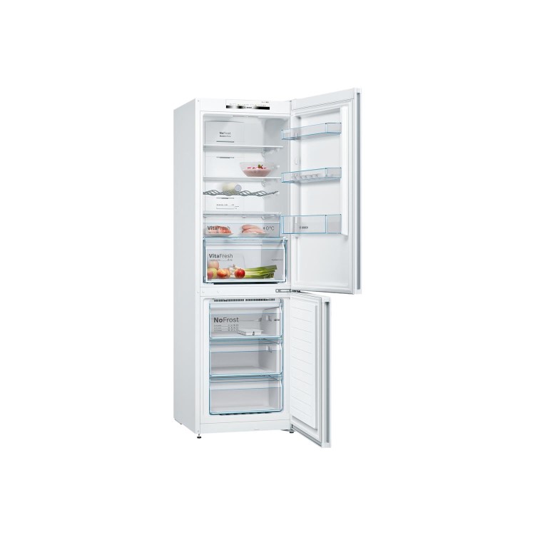 Refurbished Bosch KGN36VWEAG Serie 4 Freestanding 324 Litre 60/40 Frost Free Fridge Freezer