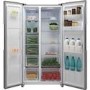Refurbished Hoover HHSBSO6174XWDK 521 Litre Frost Free American Fridge Freezer Stainless Steel