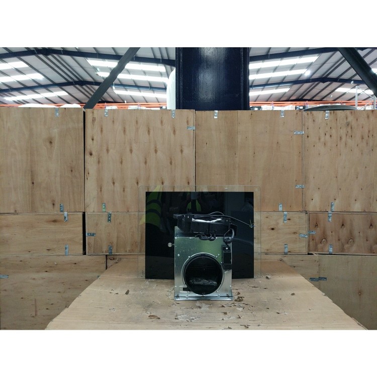 Refurbished Samsung NK24M5070CS 60cm Curved Glass Chimney Cooker Hood Stainless Steel