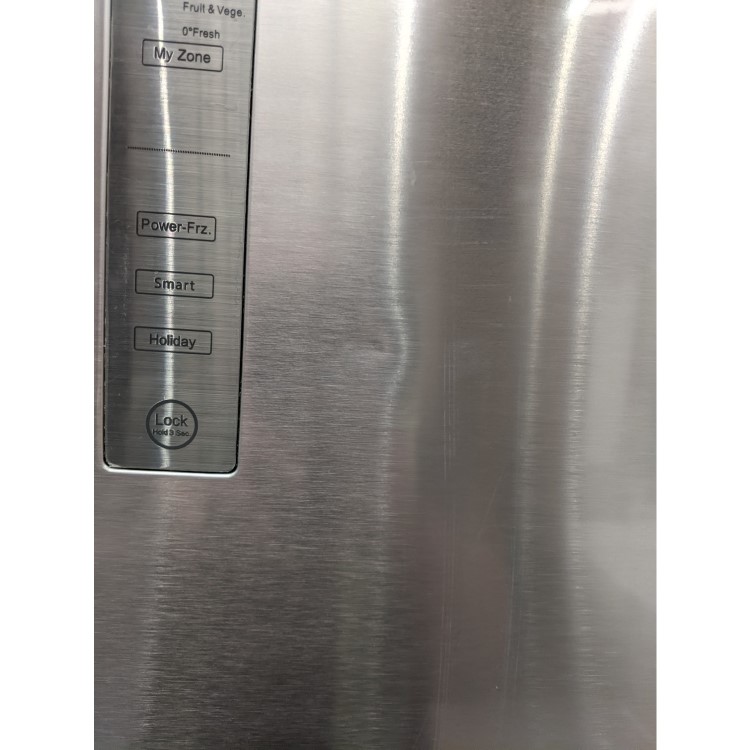 Refurbished Haier HTF-452WM7 452 Litre American Fridge Freezer Stainless Steel