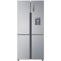 Refurbished Haier HTF-452WM7 452 Litre American Fridge Freezer Stainless Steel