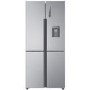 Refurbished Haier HTF-452WM7 452 Litre American Fridge Freezer Stainless Steel