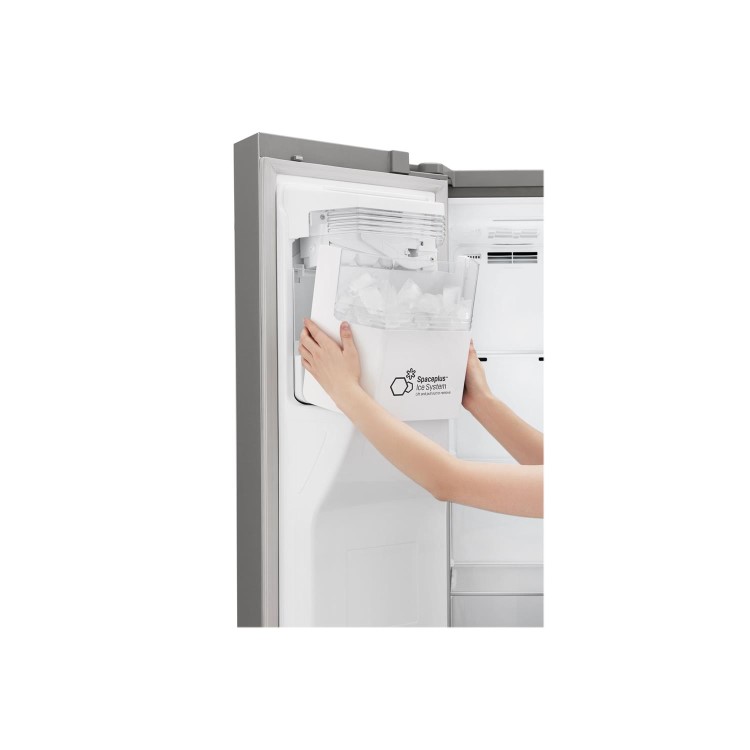 Refurbished LG GSL761PZXV Smart Freestanding 601 Litre 60/40 American Fridge Freezer