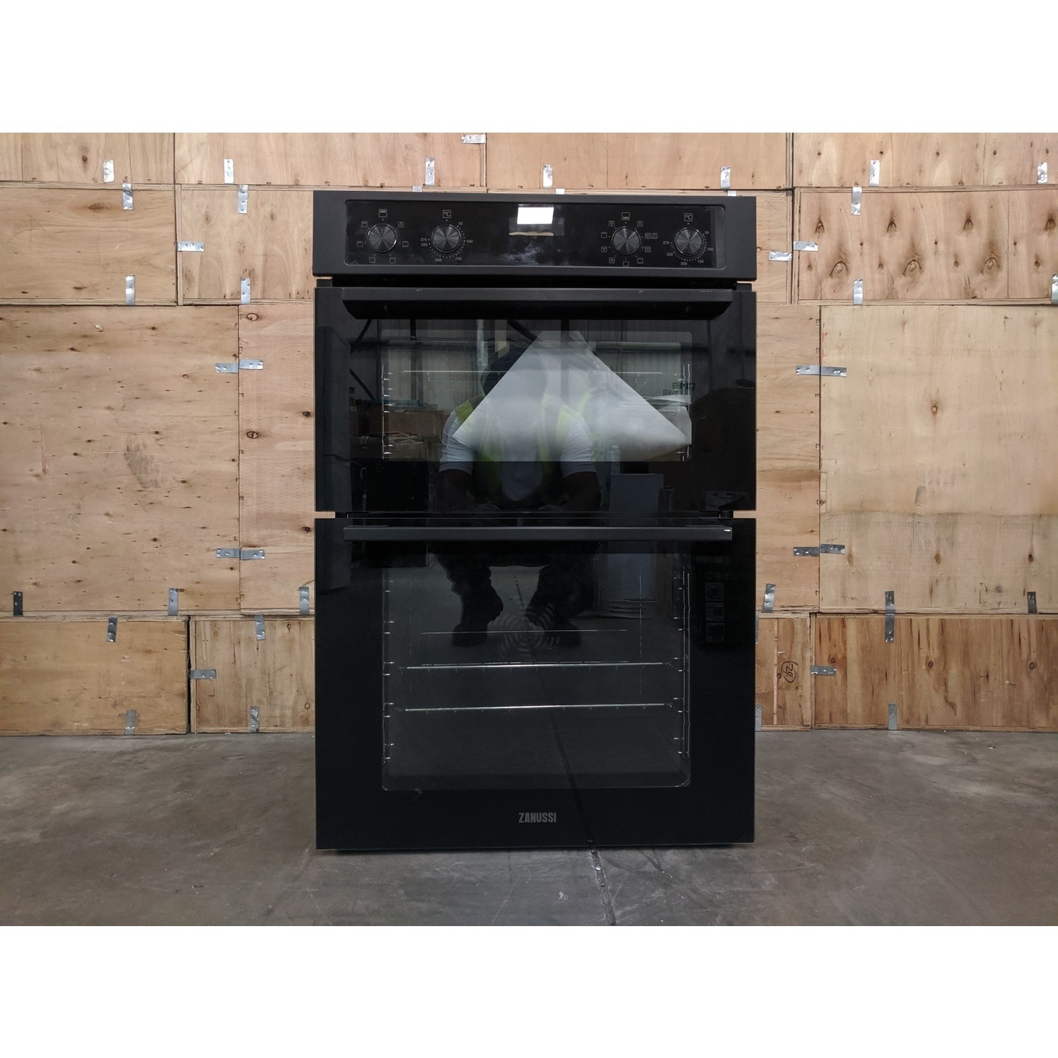 Refurbished Zanussi Series 20 ZKCNA4K1 60cm Double Built In Electric