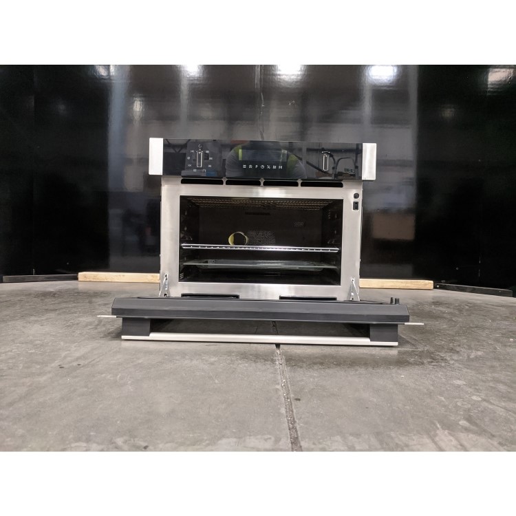 Refurbished Neff N50 C1APG64N0B Built In 36L 1000W Combination Compact Microwave Oven with Steam Function Stainless Steel