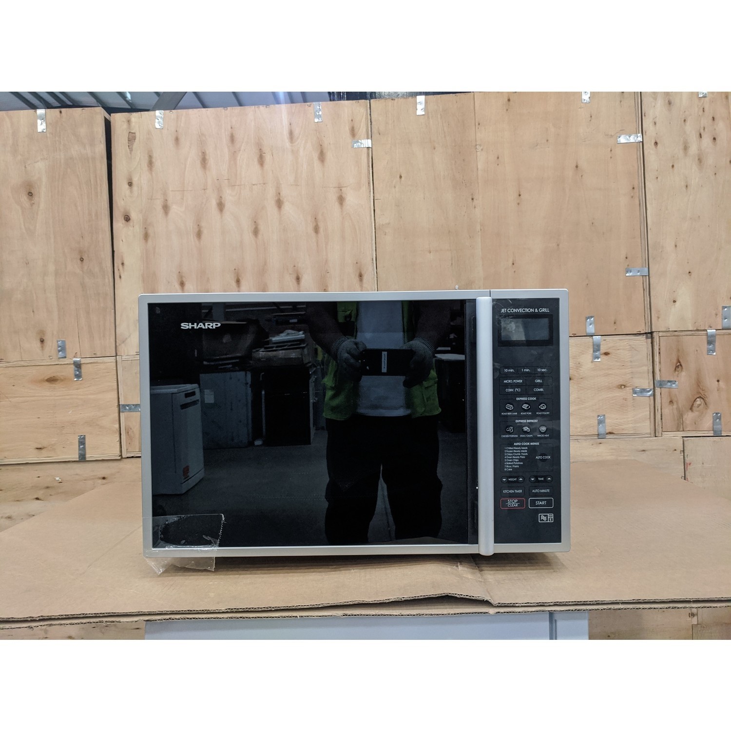 Refurbished Sharp R959SLMAA 40L Digital Combination Microwave Oven