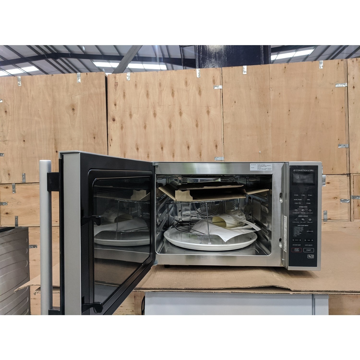 Refurbished Sharp R959SLMAA 40L Digital Combination Microwave Oven