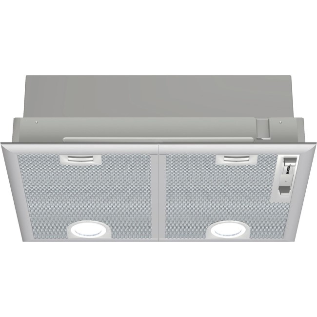 Bosch DHL555BLGB Series 4 53cm Canopy Cooker Hood - Silver