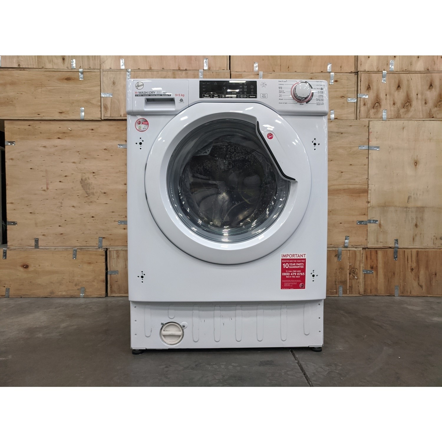 Refurbished Hoover HBDOS695TME80 Integrated 9/ 5KG 1600 Spin Washer