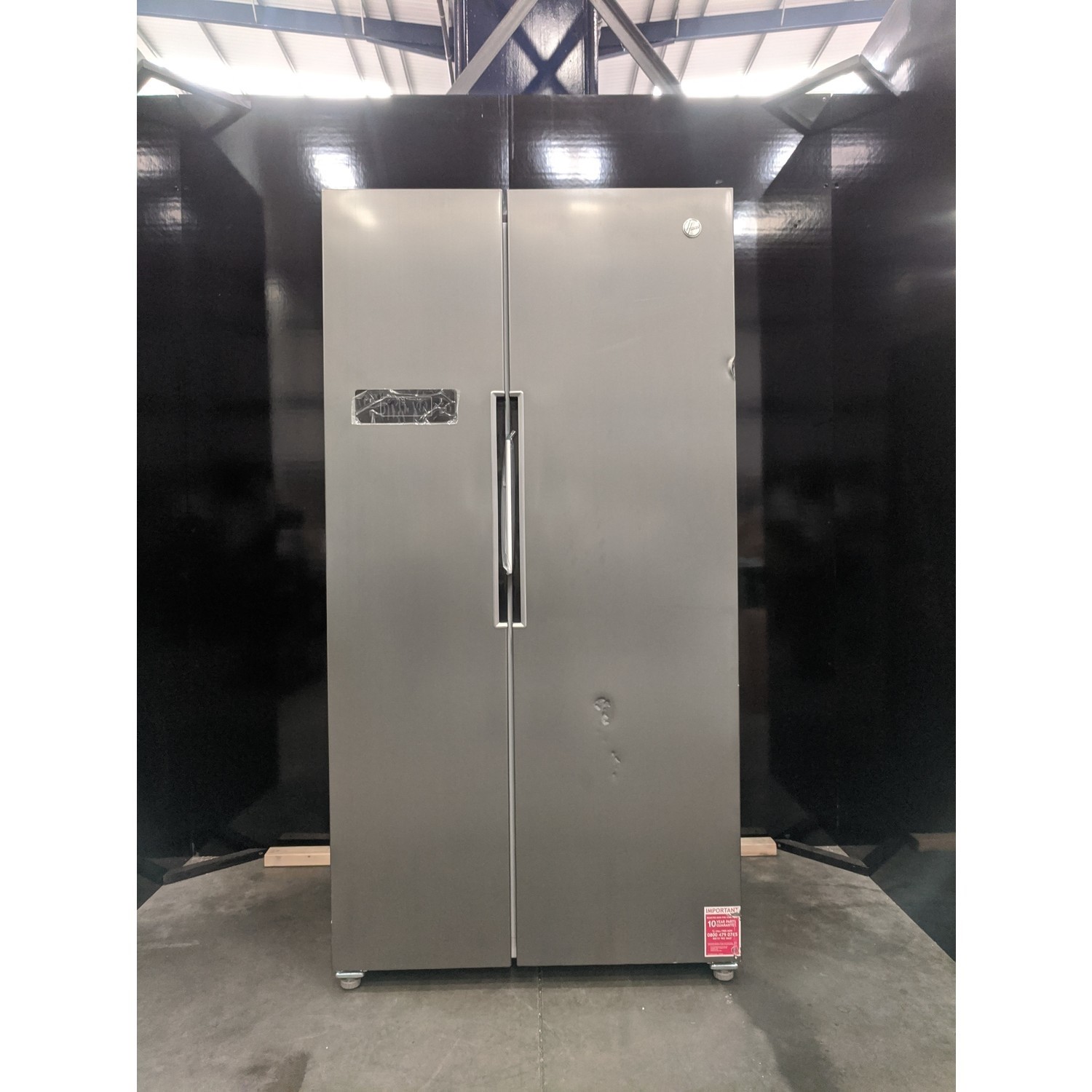 Refurbished Hoover HHSBSO6174XK 521 Litre American Fridge Freezer