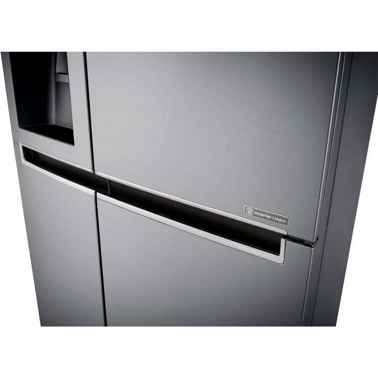 Refurbished LG GSL761PZXV Freestanding 601 Litre 70/30 American Fridge Freezer