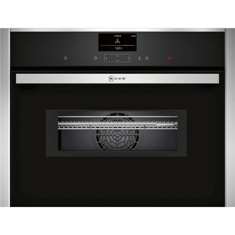 Refurbished Neff C17MS32N0B Built In 45L 1000W Combination Microwave Oven Stainless Steel