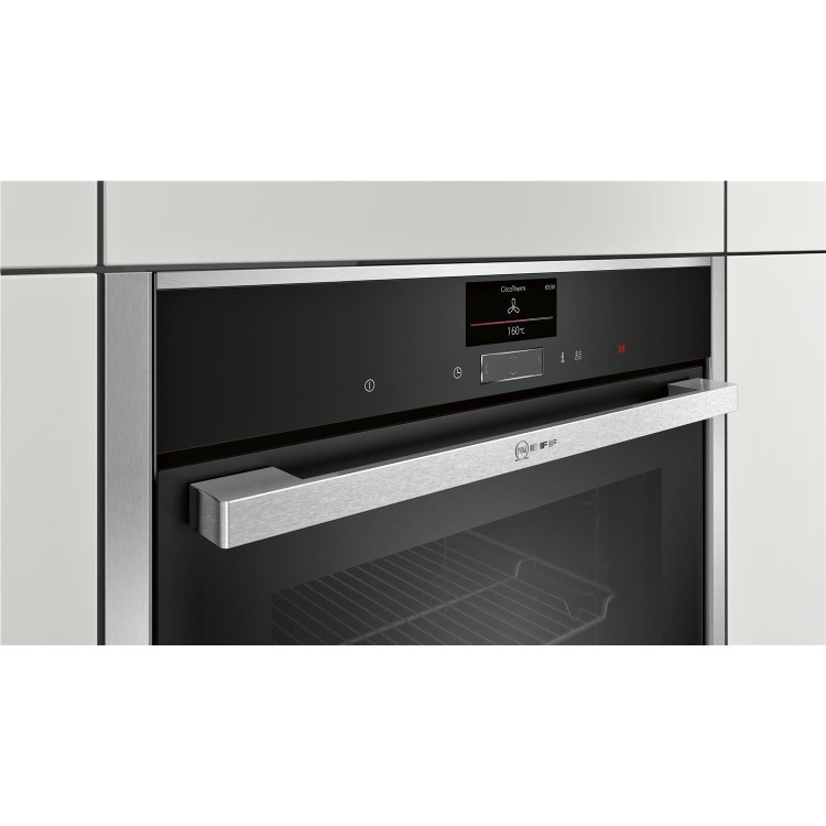 Refurbished Neff C17MS32N0B Built In 45L 1000W Combination Microwave Oven Stainless Steel