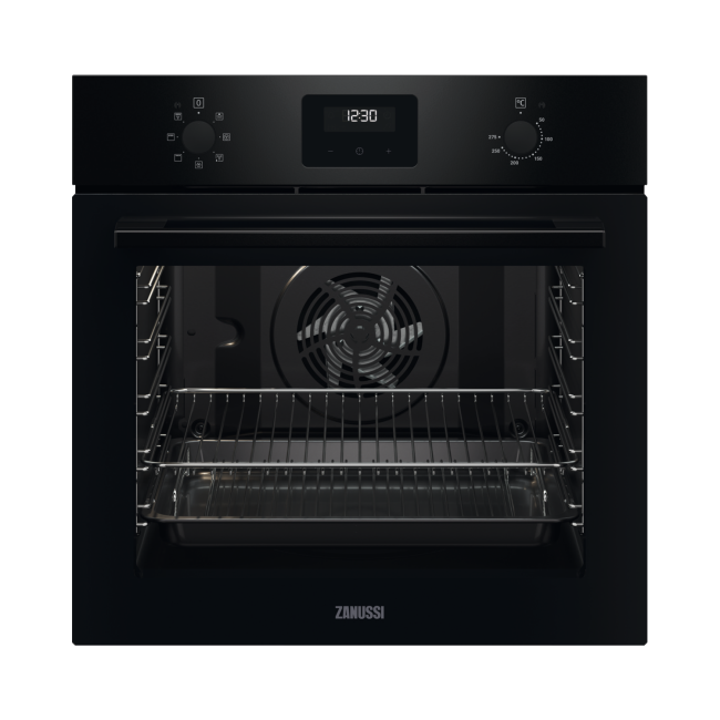 Zanussi Series 20 Electric Fan Oven - Black