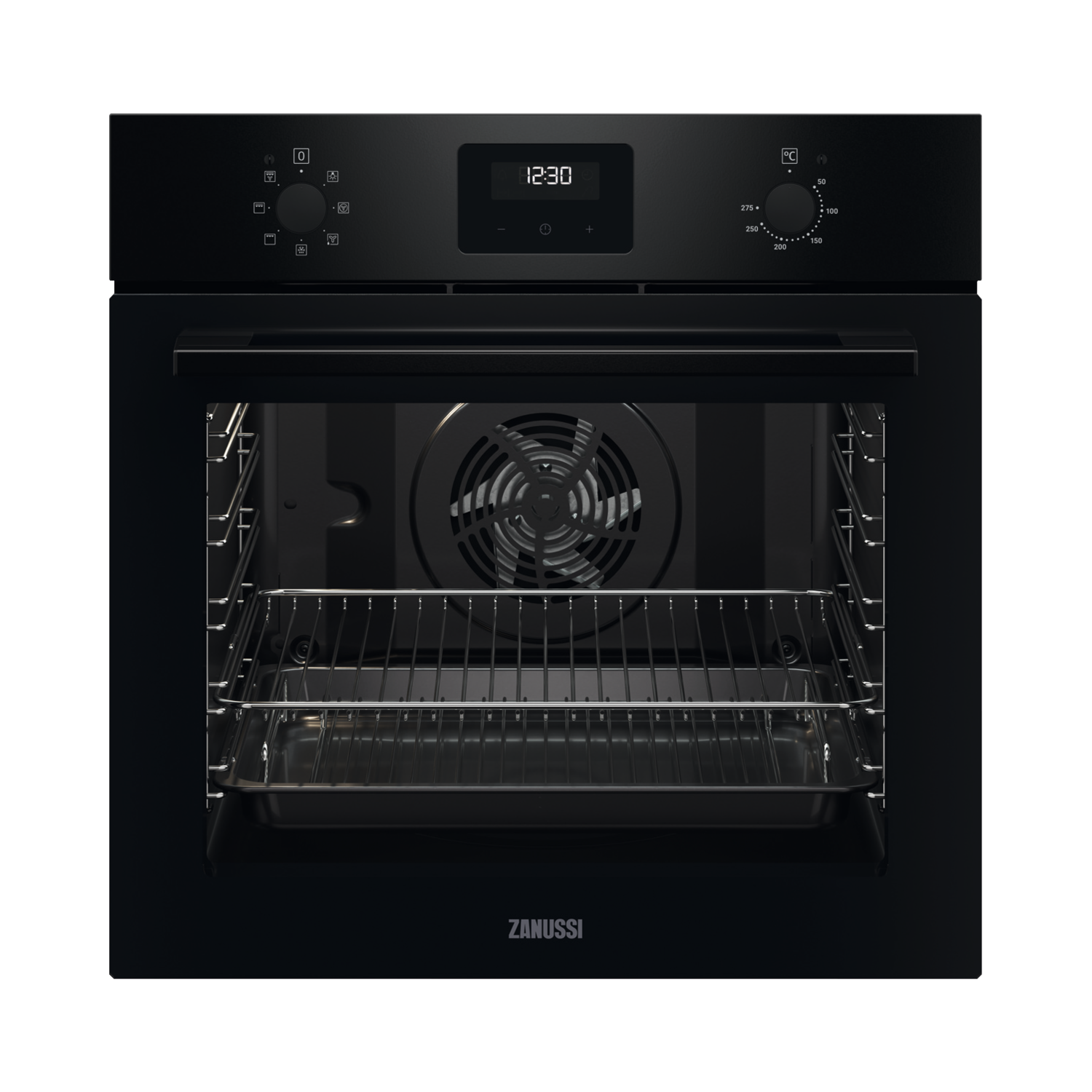Zanussi Series 20 FanCook Single Oven - Black