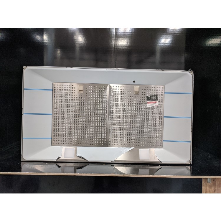 Refurbished AEG DKB5960HM 90cm Pyramid Chimney Cooker Hood with Touch Controls Stainless Steel