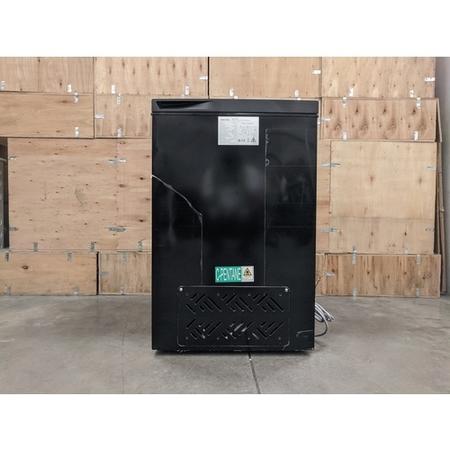Refurbished electriQ EIQCHEST199LBLACK 199 Litre Chest Freezer Black