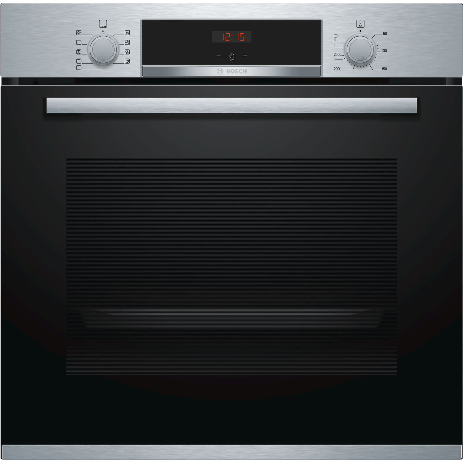 Bosch Serie 4 Electric Single Oven with Catalytic Cleaning - Stainless Steel