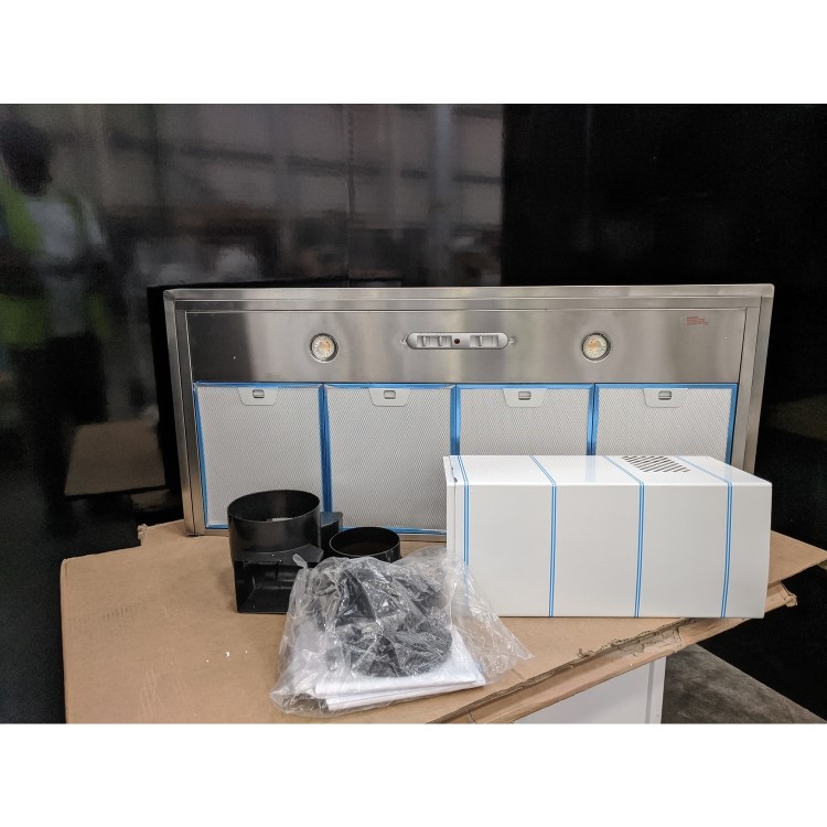 Refurbished Rangemaster LEIHDC110SC 110cm Chimney Hood Stainless Steel