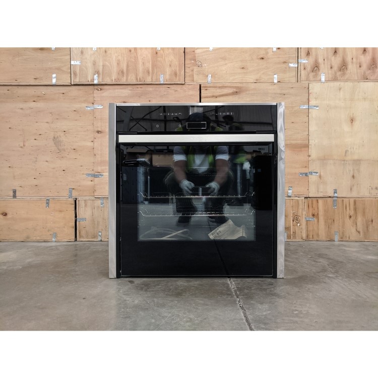 Refurbished Neff N70 Slide & Hide B57CR22N0B 60cm Single Built In Electric Oven Stainless Steel