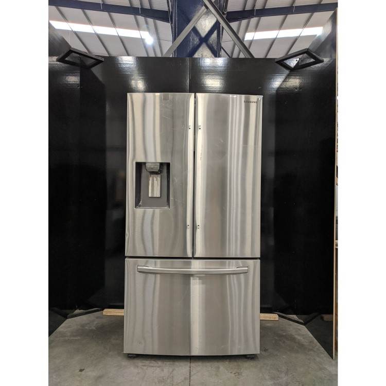 Refurbished Samsung RF23R62E3SR Freestanding 539 Litre American Fridge Freezer Silver